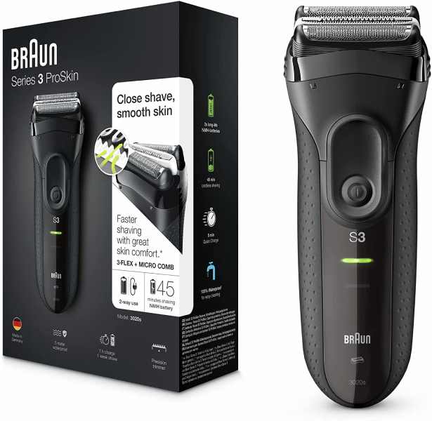 Braun Series 3 ProSkin 3020s Barbermaskine